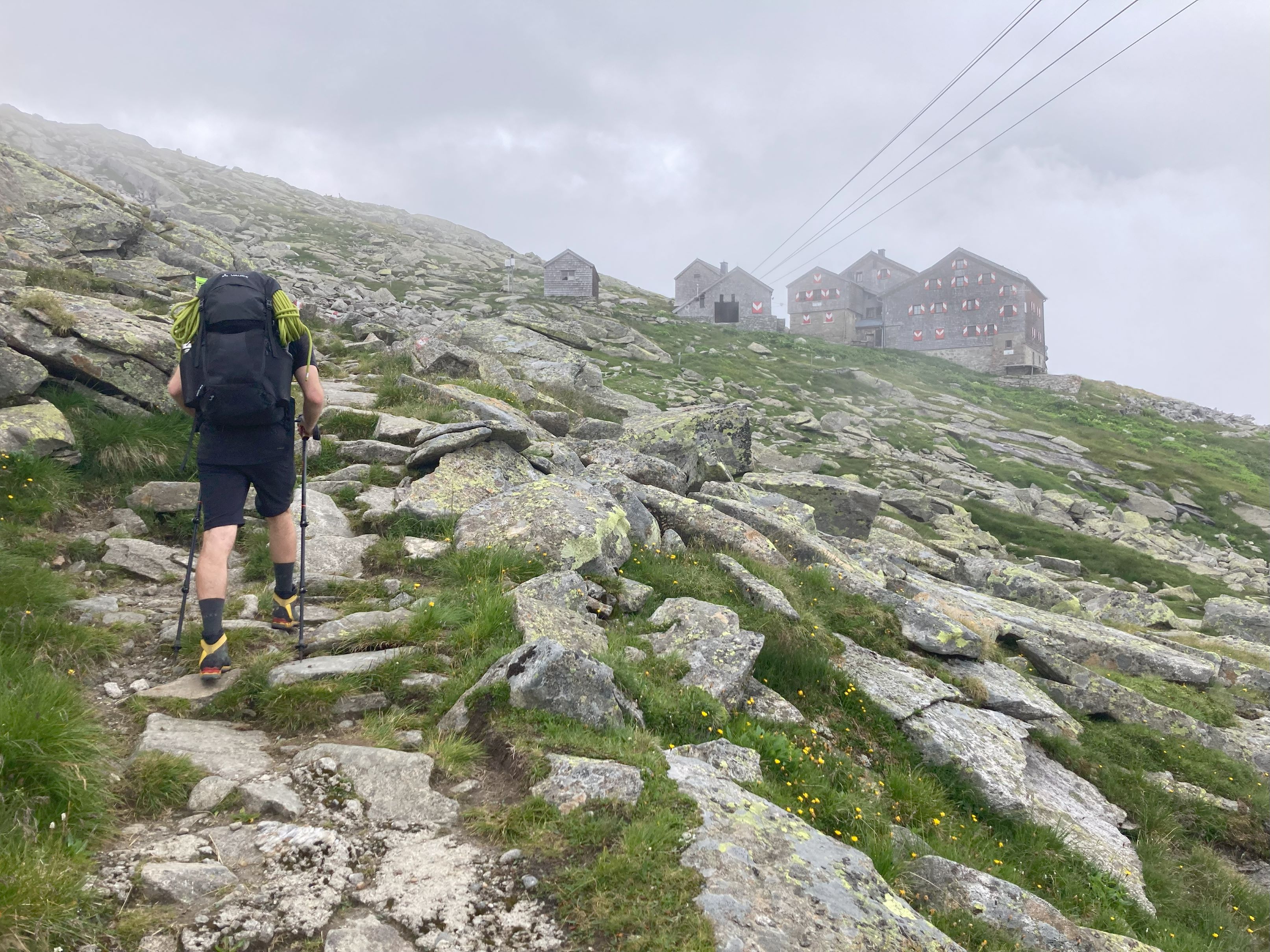 Arrive Kürsinger Hut